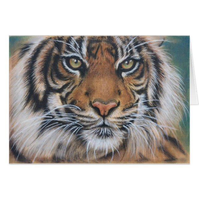 Tiger Wildlife Animal art (Voorkant Horizontaal)