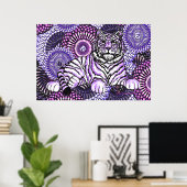 Tiger Wisdom Poster (Thuiskantoor)
