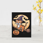 Tiger Witch Pet Pompoen Halloween Kostuum Mannen V Kaart (Gele Bloem)