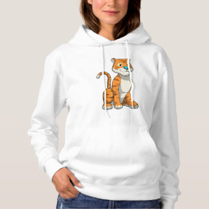 Tiger with Butterfly Hoodie
