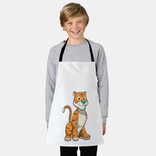 Tiger with Butterfly Schort (Gedragen)