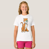 Tiger with Butterfly T-shirt (Voorkant volledig)
