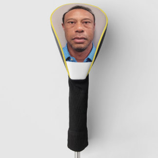 Tiger Woods Mug Shot Geit Stuurprogramma Hoofdhoes Golfheadcover