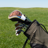 Tiger Woods Mug Shot Geit Stuurprogramma Hoofdhoes Golfheadcover (Insitu)