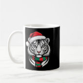 Tiger Xmas Santa Hat F Kerstkostuum Koffiemok (Links)