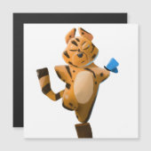 Tiger Year Cartoon Magnet - Schattigee dierenriem  (Voorkant / Achterkant)