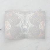 Tiger Yin Yang Graphic Arts Kaart (Binnen)