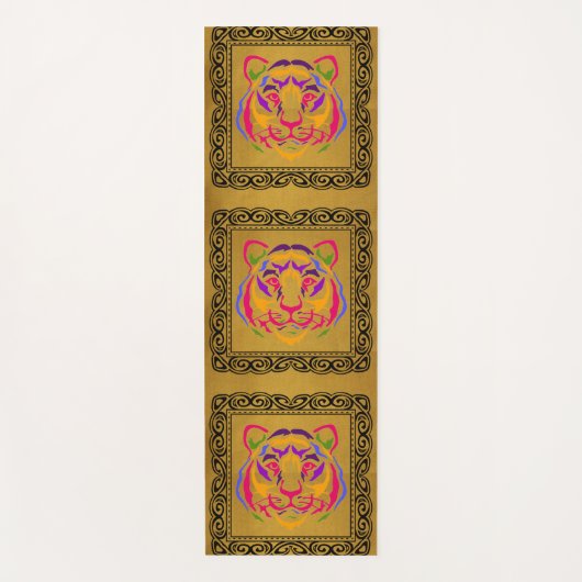 Tiger Yoga Mat (Voorkant)