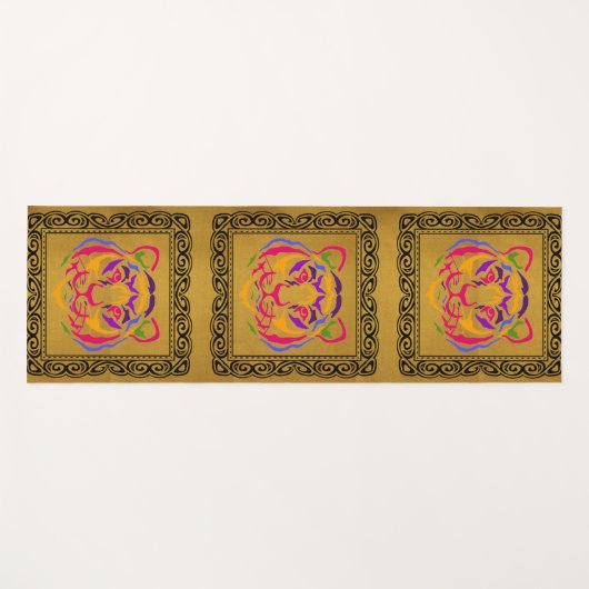 Tiger Yoga Mat (Voorkant (horizontaal))