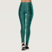 Tigeraan gestreept chic leggings (Achterkant)