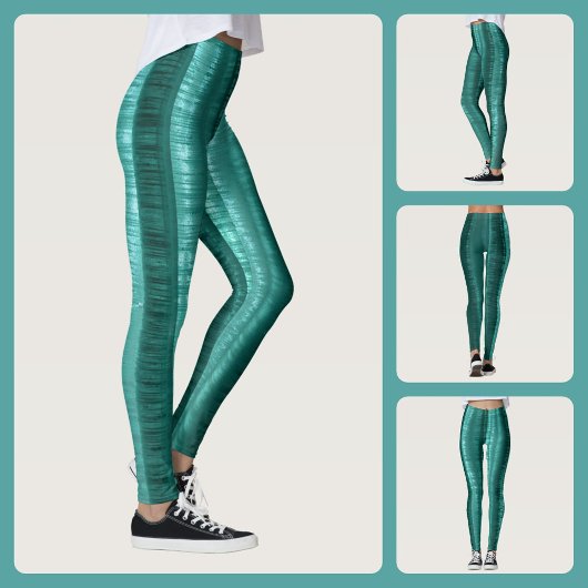 Tigeraan gestreept chic leggings