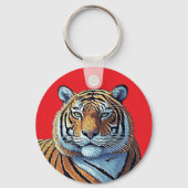 TIGERE RUIMTE SLEUTELHANGER (Voorkant)