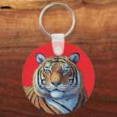 TIGERE RUIMTE SLEUTELHANGER (Voorkant)