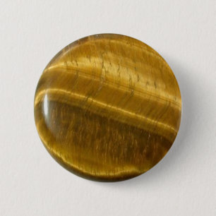 Tigereye (tijgeroog)-schijf ronde button 5,7 cm