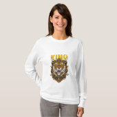 tigerkoning t-shirt (Voorkant volledig)