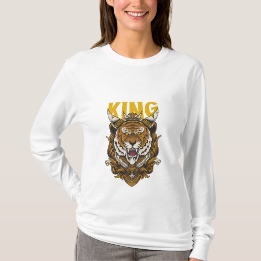 tigerkoning t-shirt (Voorkant)