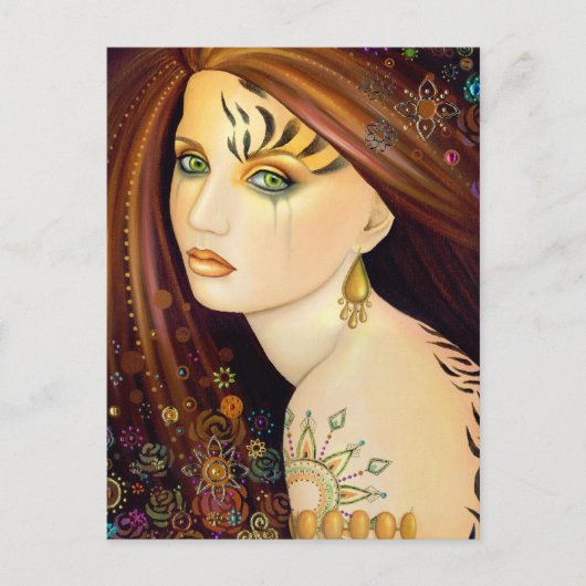 Tigerlily Briefkaart (Voorkant)