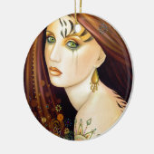 Tigerlily Keramisch Ornament (Links)