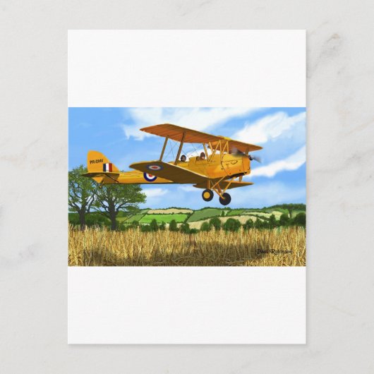 TIGERMOTH FIELDS BRIEFKAART (Voorkant)