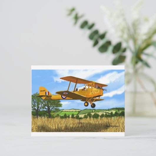 TIGERMOTH FIELDS BRIEFKAART (Staand voorkant)