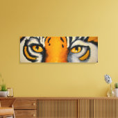 Tigeroog Canvas Afdruk (Insitu (Woonkamer))