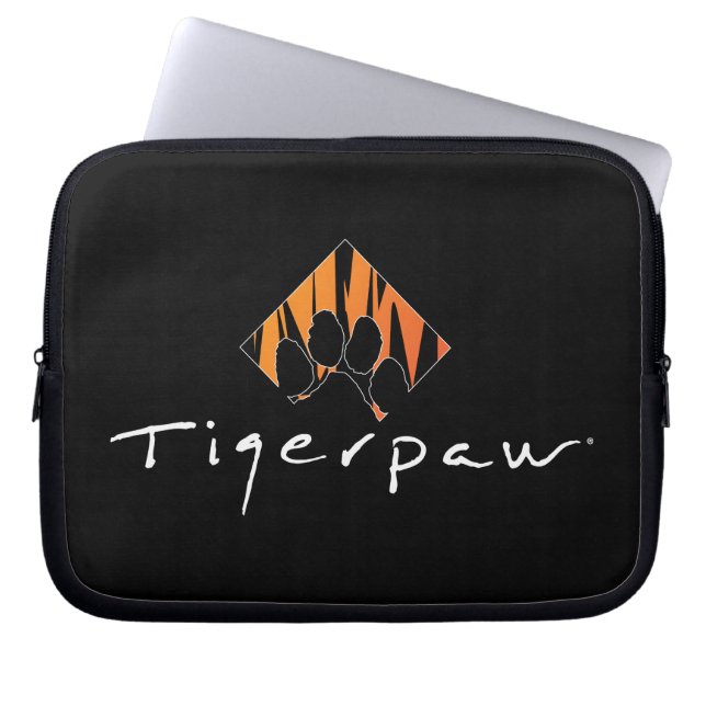 Tigerpaw-laptophoes Laptop Sleeve (Voorkant)