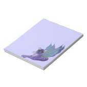 Tigerpixie Fairy Tiger Fantasy Cat Art Notitieblok (Linkerzijde)