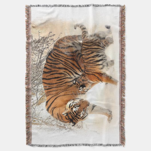 Tigers 2A-slankknoppen Deken (Voorkant Verticaal)