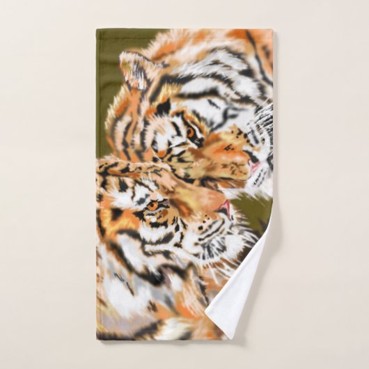 Tigers Bad Handdoek (Handdoek)