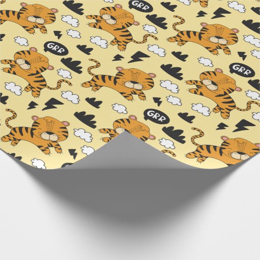 Tigers Cadeaupapier (Hoek)