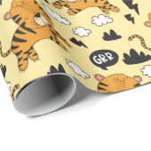 Tigers Cadeaupapier (Rol Hoek)