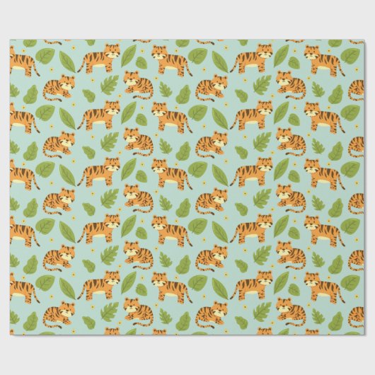 Tigers Cadeaupapier (Vlak)