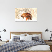 Tigers Canvas Afdruk (Insitu (Slaapkamer))
