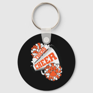 Tigers Cheerleading Ck naar School Cheer Team Spir Sleutelhanger