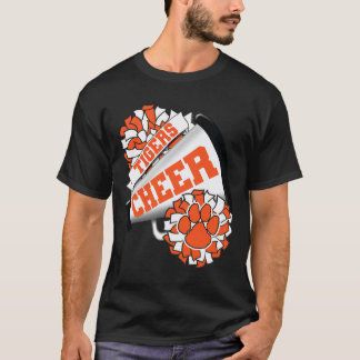 Tigers Cheerleading Ck naar School Cheer Team Spir T-shirt