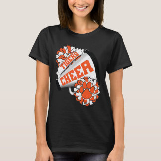 Tigers Cheerleading Ck naar school Cheer Team Spir T-shirt