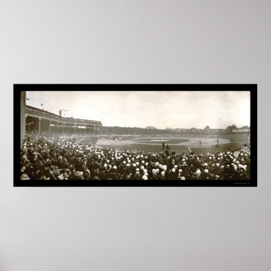 Tigers Cubs Series Photo 1907 Poster (Voorkant)