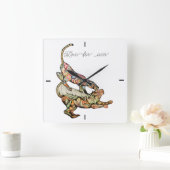 Tigers' dans Love for ever Vierkante Klok (Huis)