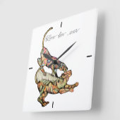 Tigers' dans Love for ever Vierkante Klok (Hoek)