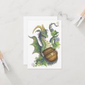 Tiger's Eye Dragon - kaart (Voorkant / Achterkant in situ)