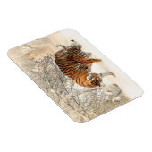 Tigers familie magneet (Rechterzijde)
