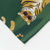 Tigers Fleece Blanket Deken (Hoek)