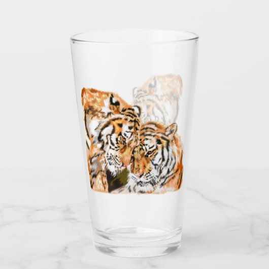 Tigers Glas (Achterkant)