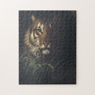 Tiger's Head (van Abott Handerson Thayer) Legpuzzel