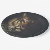 Tiger's Head (van Abott Handerson Thayer) Papieren Bordje (Gekanteld)