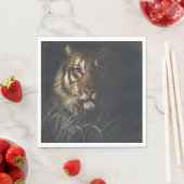 Tiger's Head (van Abott Handerson Thayer) Servet (Insitu)