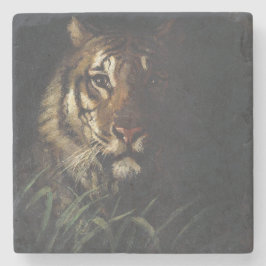 Tiger's Head (van Abott Handerson Thayer) Stenen Onderzetter