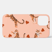 Tigers herfstbladeren: springspatroon Case-Mate iPhone case (Achterkant (horizontaal))
