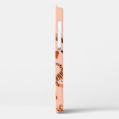 Tigers herfstbladeren: springspatroon Case-Mate iPhone case (Achterkant / Links)