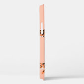 Tigers herfstbladeren: springspatroon Case-Mate iPhone case (Achterkant / Rechts)